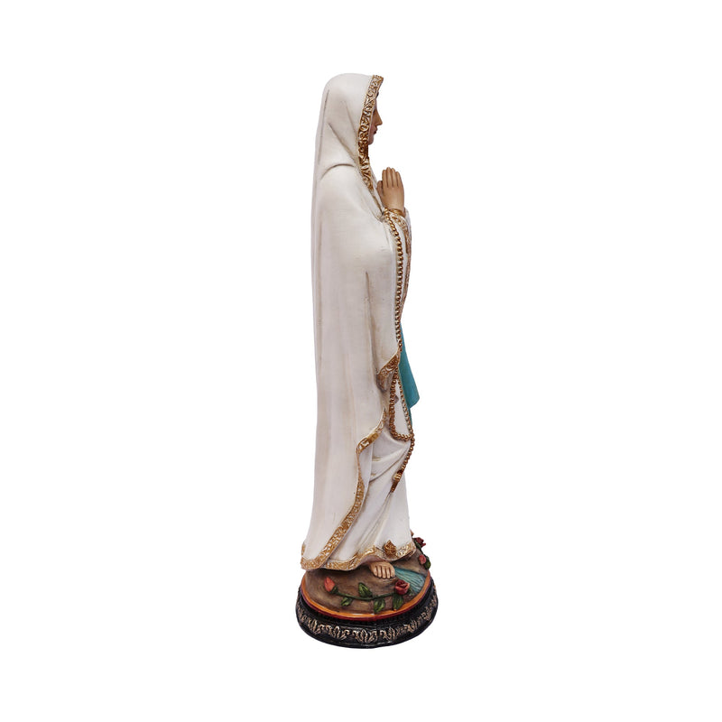 81723-12 - 12" Our Lady of Lourdes Statue Mary Figure Religious Decor Hi-Line Gift Ltd.