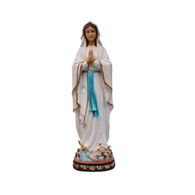 81723-24 - 24" Our Lady of Lourdes Statue Mary Figure Religious Decor Indoor/Outdoor Hi-Line Gift Ltd.
