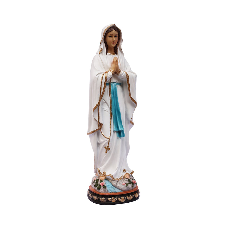 81723-24 - 24" Our Lady of Lourdes Statue Mary Figure Religious Decor Indoor/Outdoor Hi-Line Gift Ltd.