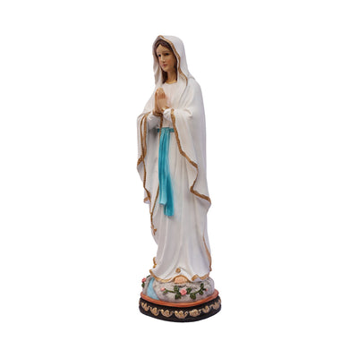 81723-24 - 24" Our Lady of Lourdes Statue Mary Figure Religious Decor Indoor/Outdoor Hi-Line Gift Ltd.