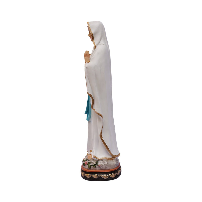 81723-24 - 24" Our Lady of Lourdes Statue Mary Figure Religious Decor Indoor/Outdoor Hi-Line Gift Ltd.