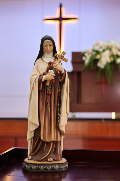 81726-24 - 24 in Saint Teresa of Avila Statue Religious Decor Indoor/Outdoor Hi-Line Gift Ltd.