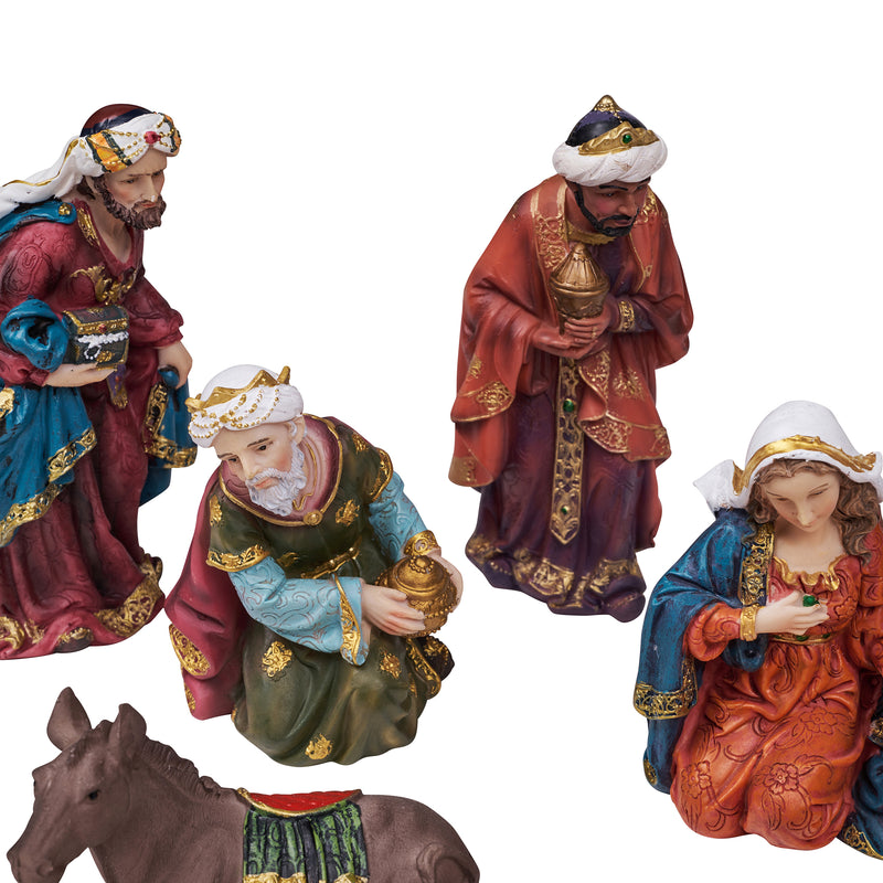 Nativity Scene Figurines  11 pieces set Hi-Line Gift Ltd.