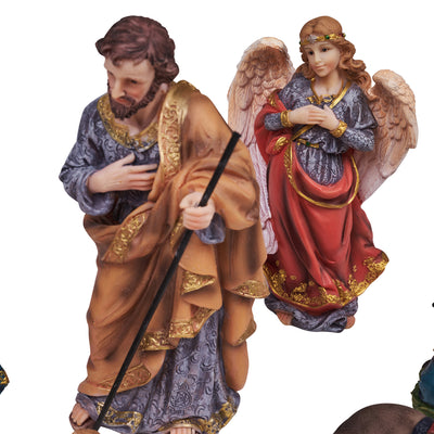 Nativity Scene Figurines  11 pieces set Hi-Line Gift Ltd.