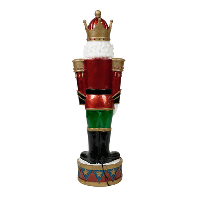 LED Nutcracker Polyresin Statue HI-LINE GIFT LTD.