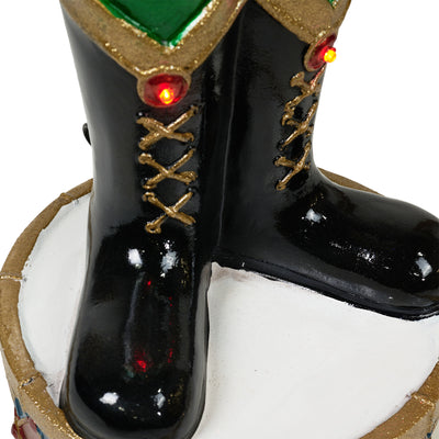 LED Nutcracker Polyresin Statue HI-LINE GIFT LTD.