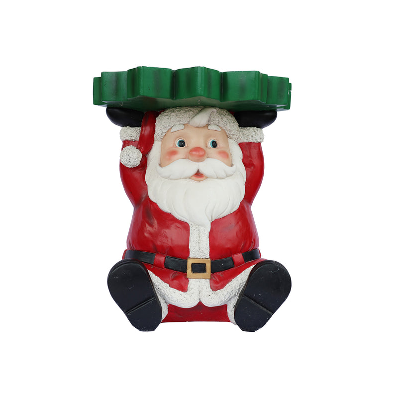 85187-C - Lighted Santa Christmas Side Table Decor Battery Operated Indoor Use Only Hi-Line Gift Ltd.