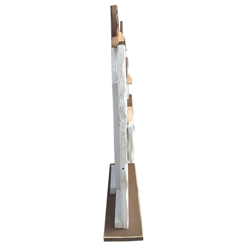 85255-N - 27in Wooden Nativity Christmas Decor Indoor Outdoor Use Hi-Line Gift Ltd.