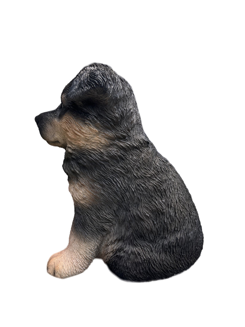 87629-A - 10" German Shepherd Puppy Statue Hi-Line Gift Ltd.