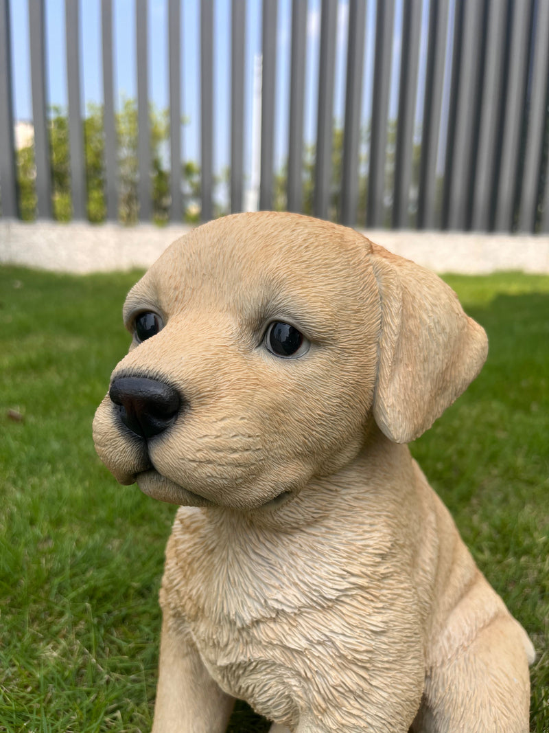 87629-B - 10" Labrador Puppy Statue Hi-Line Gift Ltd.