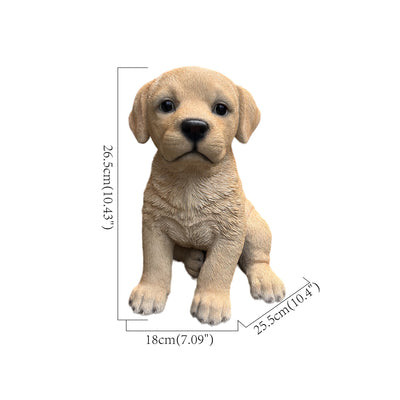 87629-B - 10" Labrador Puppy Statue Hi-Line Gift Ltd.