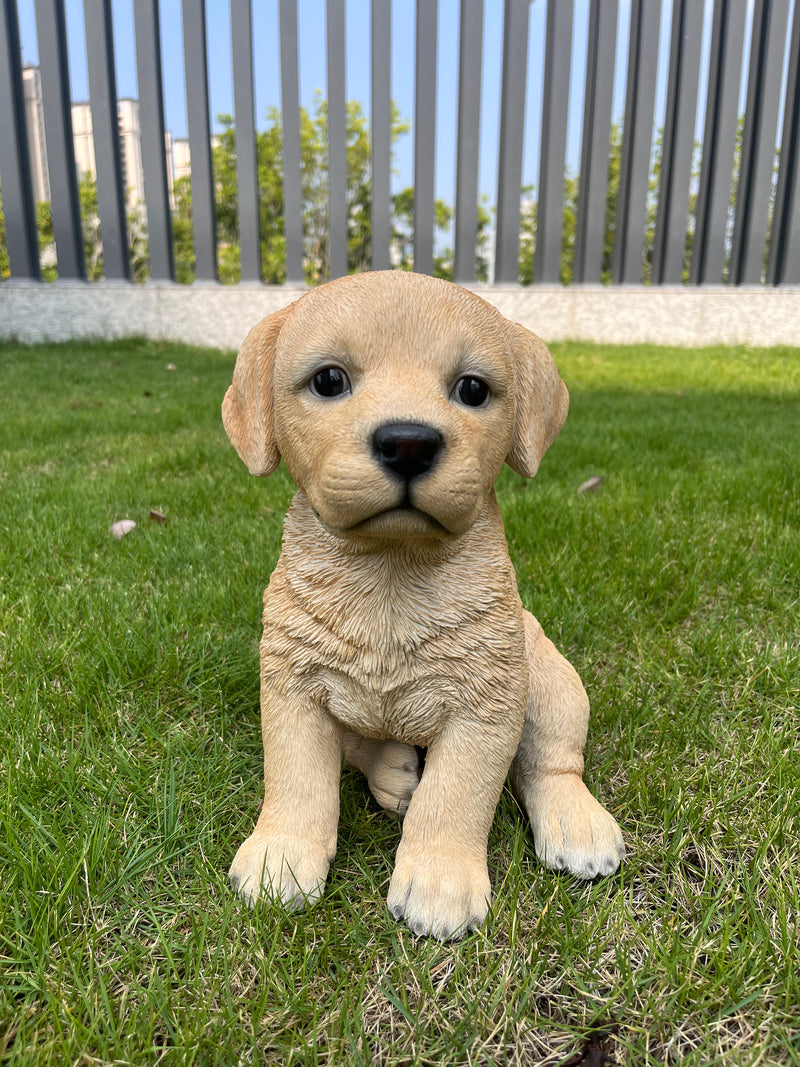 87629-B - 10" Labrador Puppy Statue