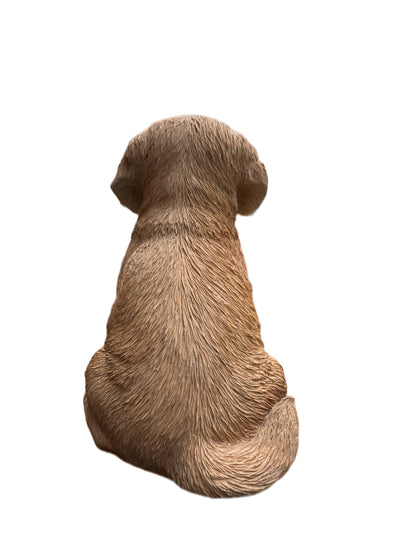 87629-C - 10" Golden Retreiver Puppy Statue Hi-Line Gift Ltd.
