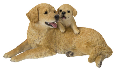 Mother & Baby Golden Retriever HI-LINE GIFT LTD.