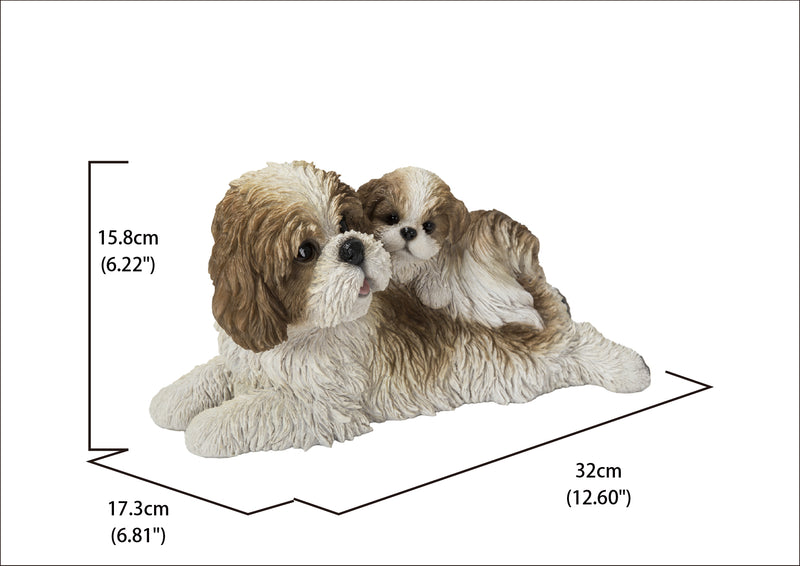 Mother & Baby Shih Tzu HI-LINE GIFT LTD.
