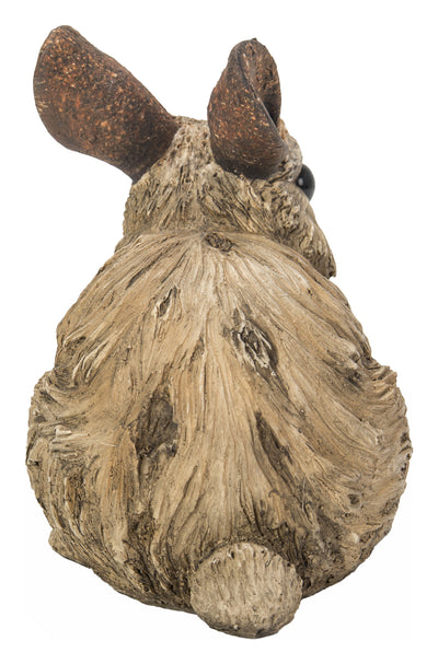Rabbit-Small-Driftwood Look Statue HI-LINE GIFT LTD.