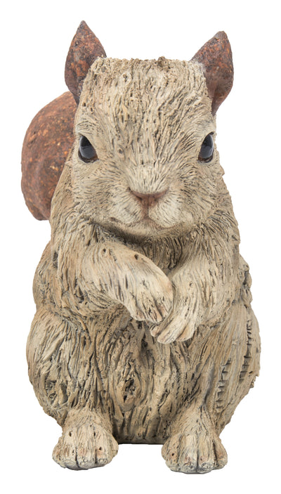 Squirrel Driftwood Look Statue HI-LINE GIFT LTD.