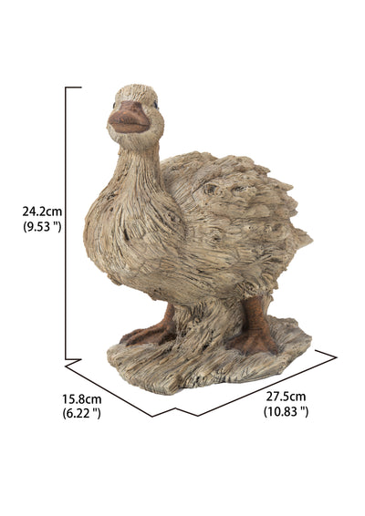 Duck - Driftwood Look Statue HI-LINE GIFT LTD.