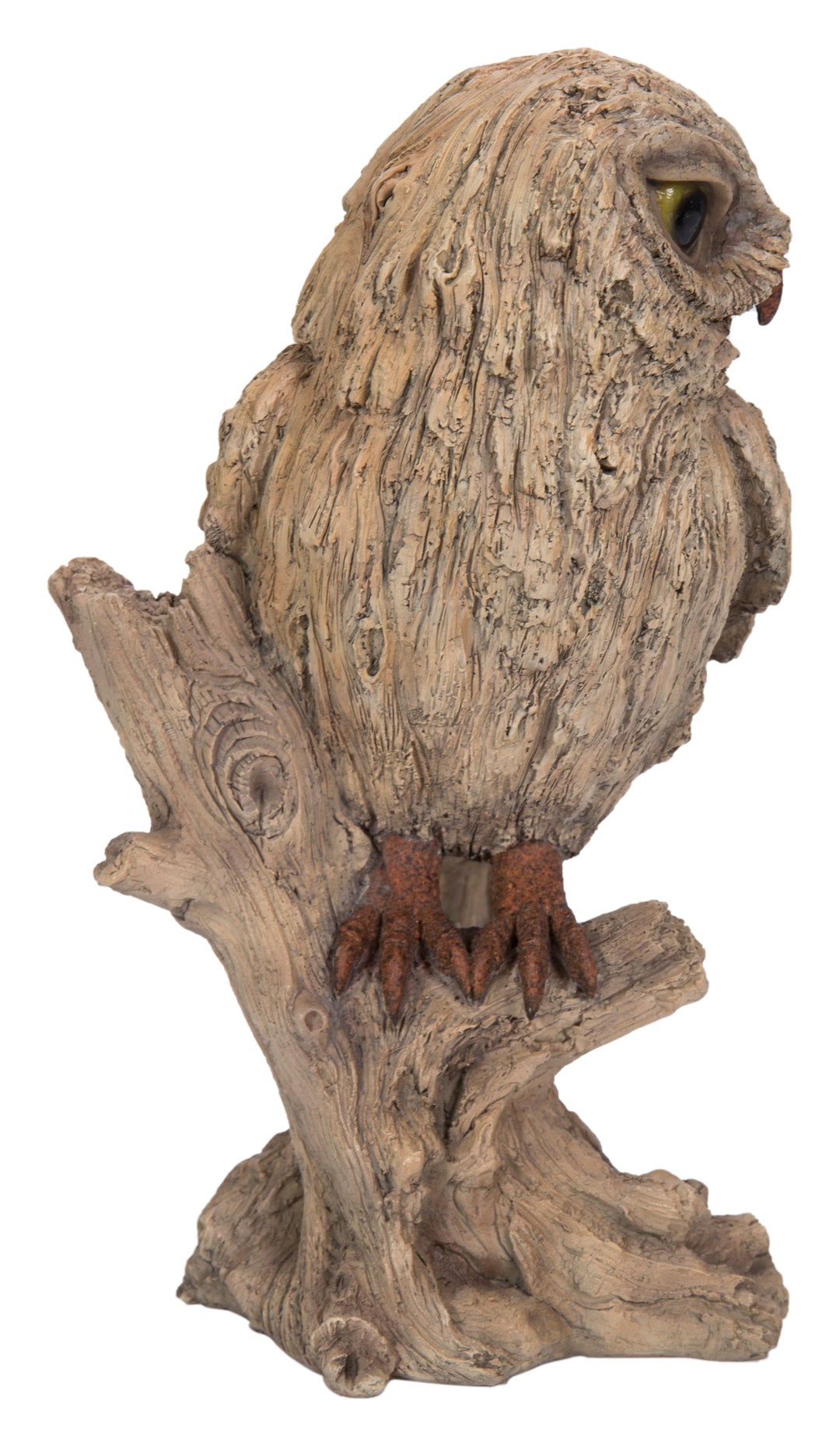 Trumpet Owl -Driftwood Look- HI-LINE GIFT LTD.