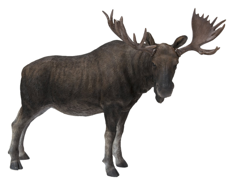 Standing Moose Statue Hi-Line Gift Ltd.