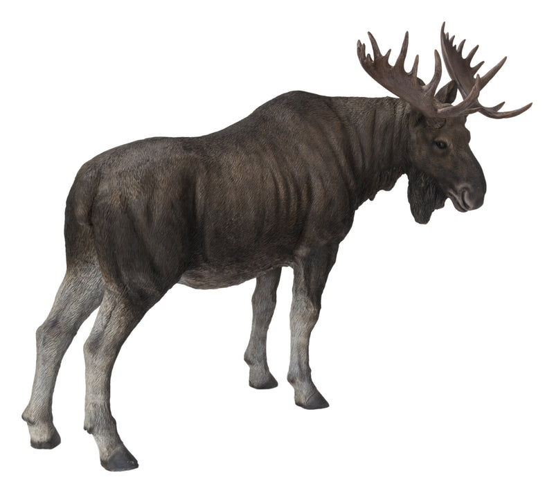 Standing Moose Statue Hi-Line Gift Ltd.