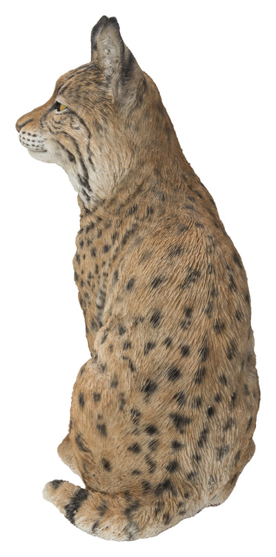 Sitting Bobcat Statue Hi-Line Gift Ltd.
