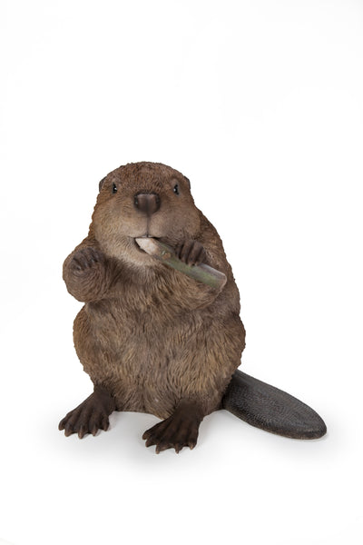 American Beaver Statue HI-LINE GIFT LTD.