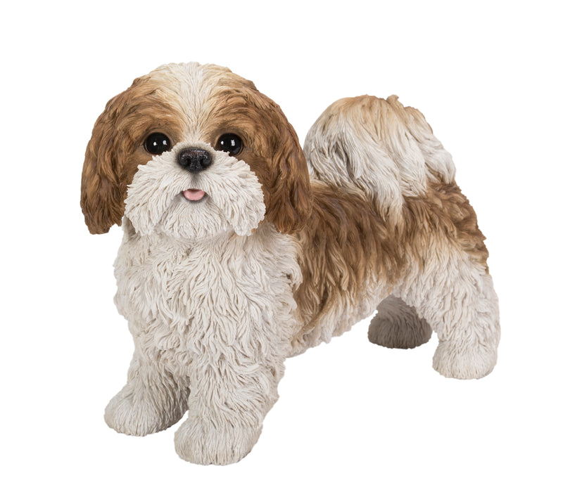 Shi Tzu Puppy Standing Statue HI-LINE GIFT LTD.