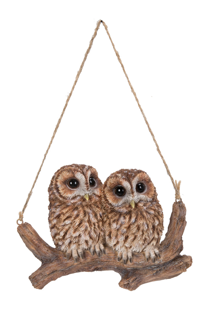 Hanging Baby Owlets On A Branch Hi-Line Gift Ltd.