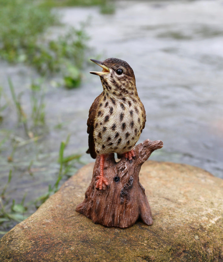 Motion-Activated Singing Songbird Resin Statue – Hi-Line Gift Ltd.
