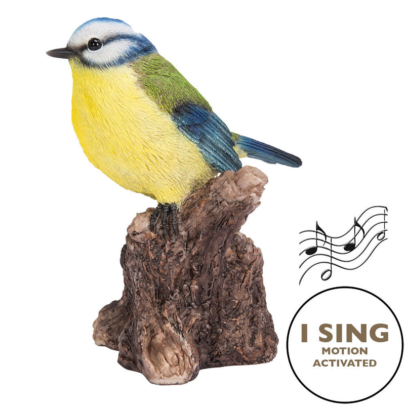 Singing Bird Blue - Motion Activated HI-LINE GIFT LTD.