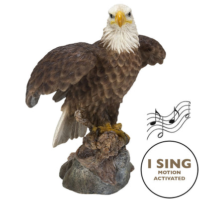 Motion Activated Singing Eagle Statue HI-LINE GIFT LTD.