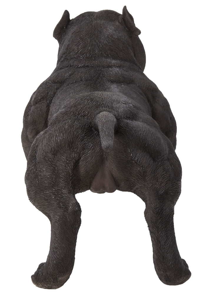Walking Black Bully Dog Statue – Hi-Line Gift Ltd.