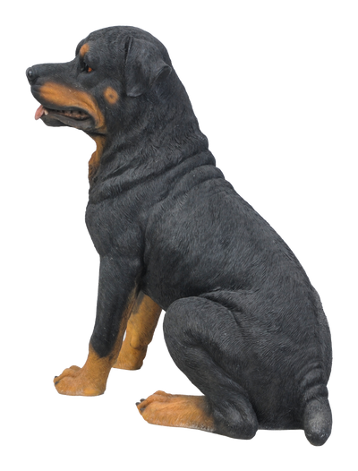 Rottweiler Sitting Statue HI-LINE GIFT LTD.