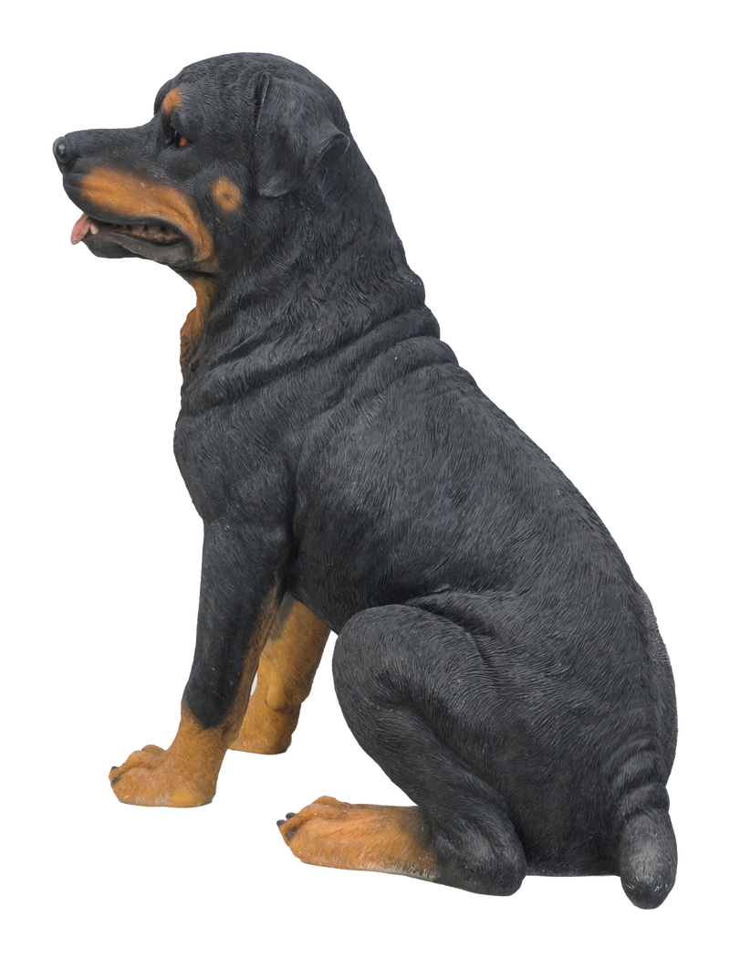Rottweiler Sitting Statue HI-LINE GIFT LTD.
