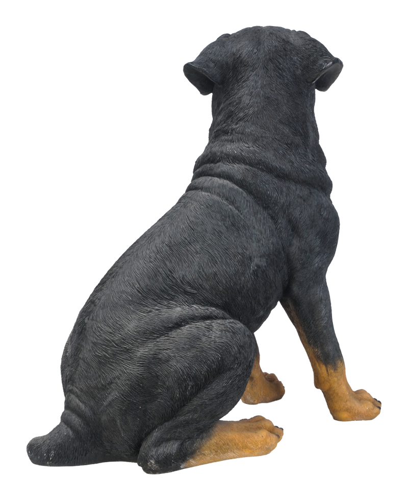 Rottweiler Sitting Statue HI-LINE GIFT LTD.