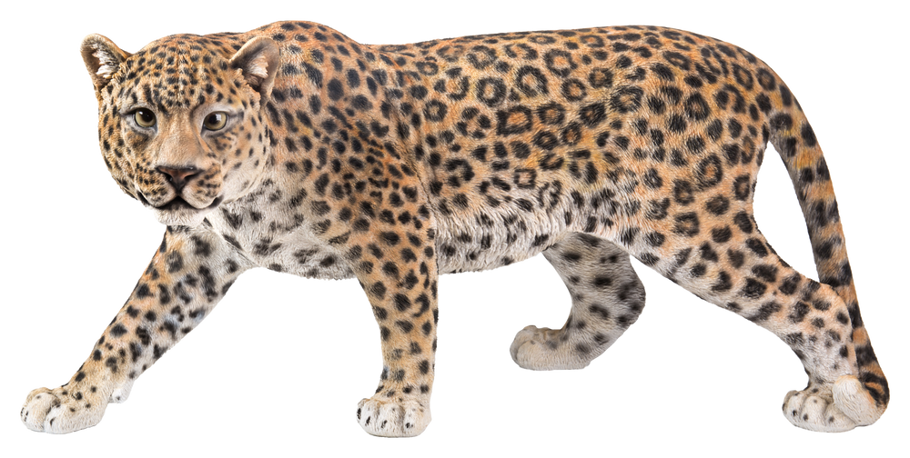 Leopard Stalking Garden Statue HI-LINE GIFT LTD.