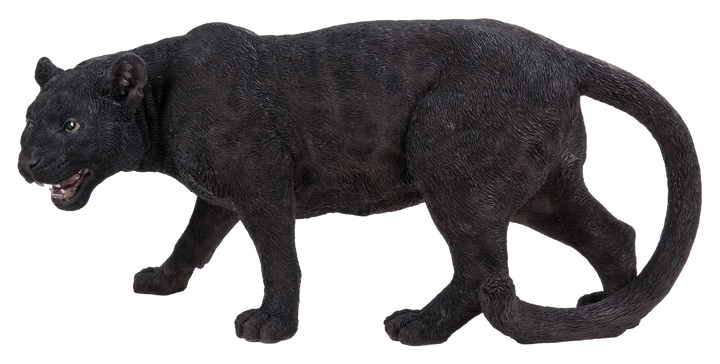 Stalking Black Panther Wildlife Garden Statue – Hi-Line Gift