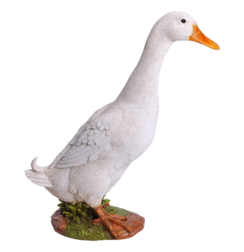 White Duck Statue HI-LINE GIFT LTD.