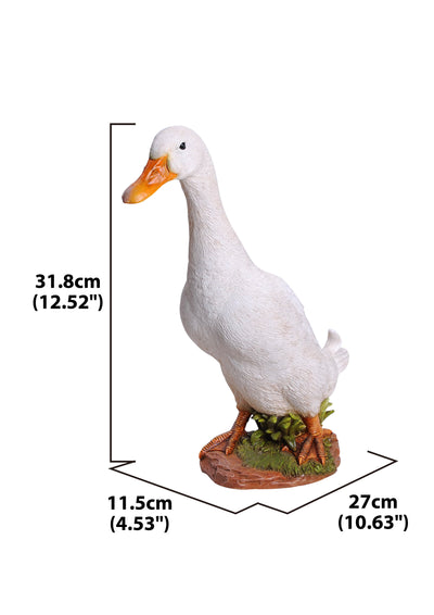 White Duck Statue HI-LINE GIFT LTD.