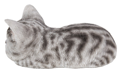 Grey Tabby Kitten Sleeping HI-LINE GIFT LTD.