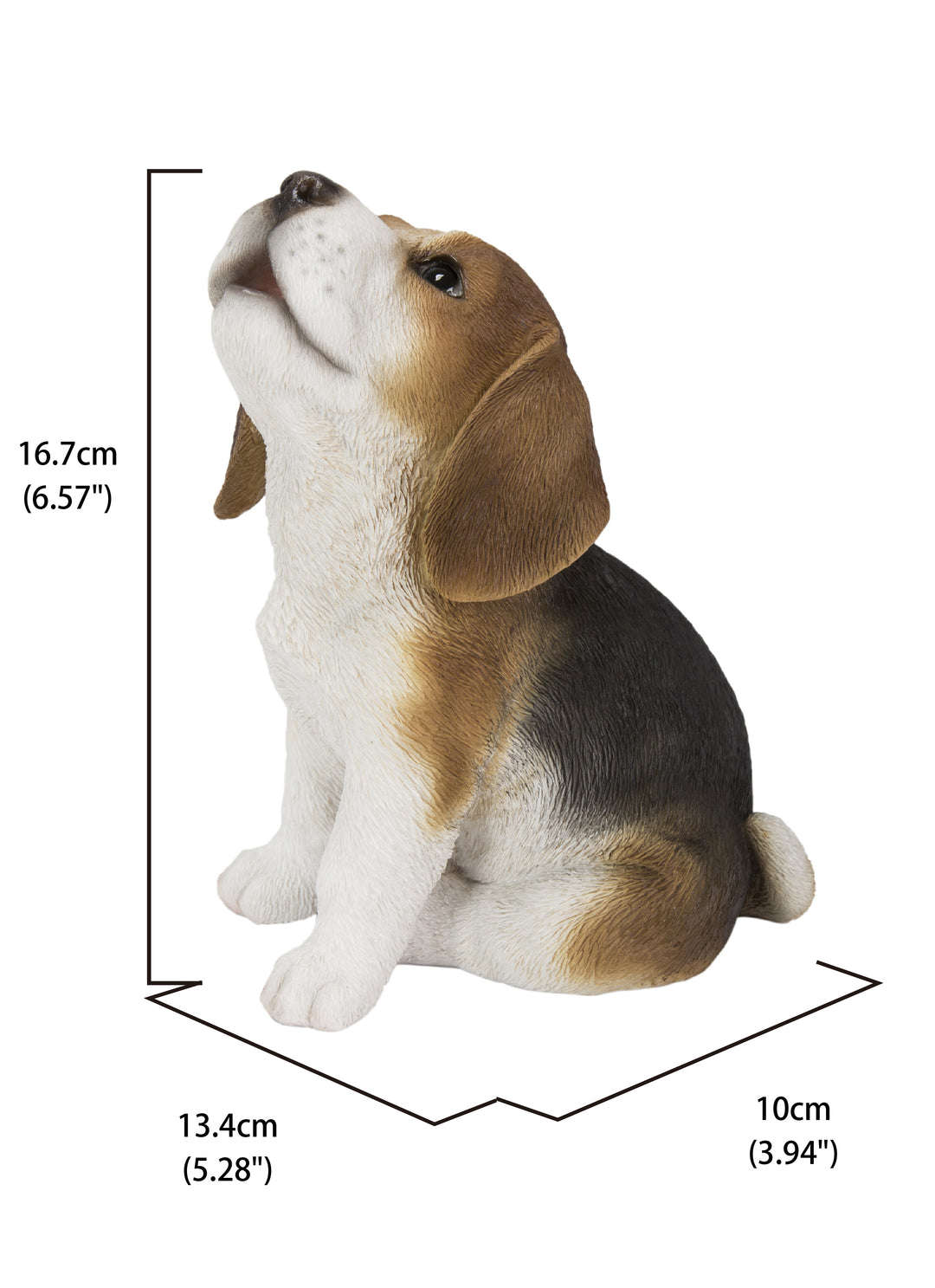 Howling Beagle Puppy Statue HI-LINE GIFT LTD.