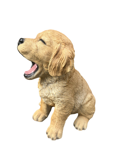 87703-U - Yawning Golden Retriever (Hi-Line Exclusive) Hi-Line Gift Ltd.