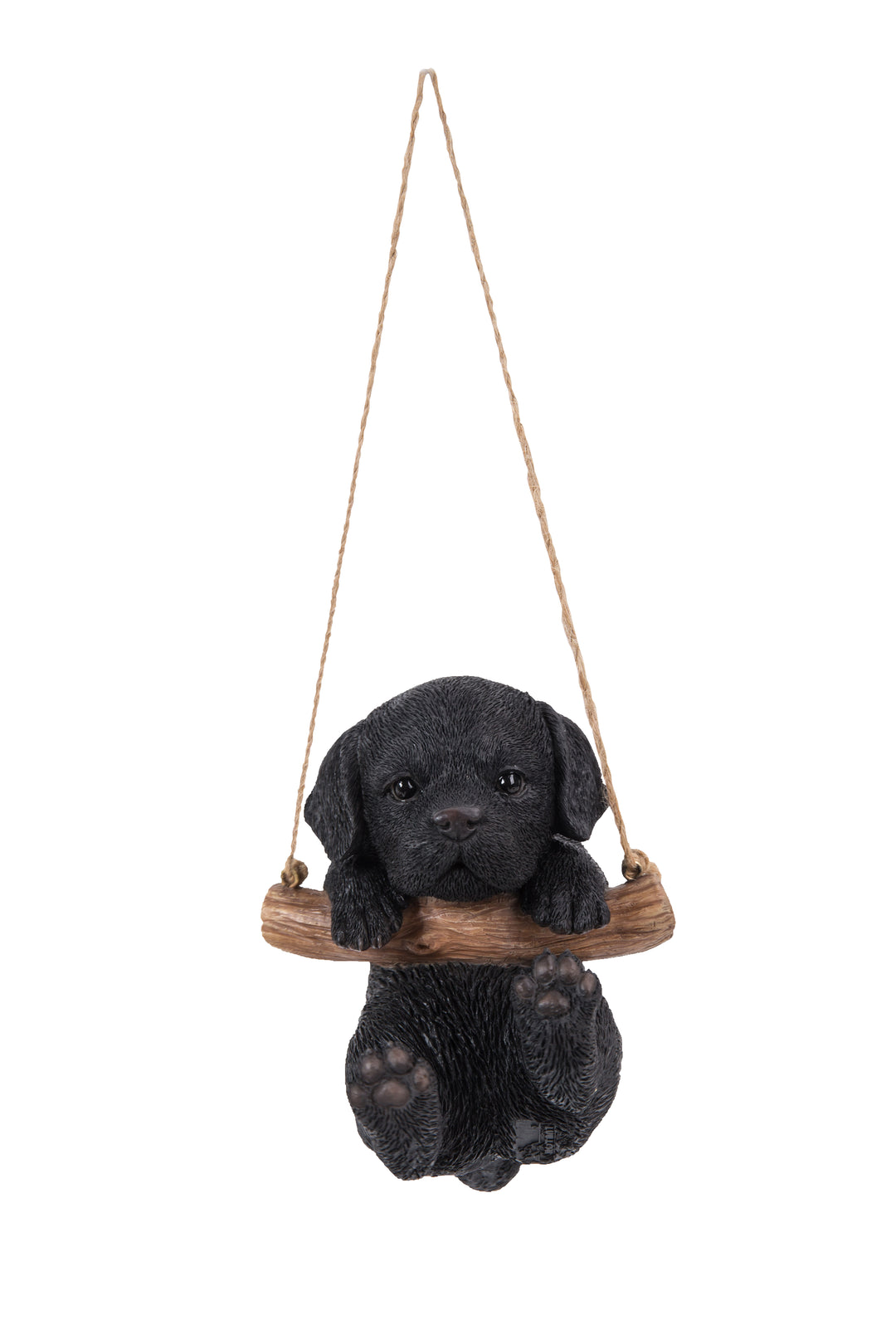 Pet Pals - Hanging black lab puppy statue HI-LINE GIFT LTD.