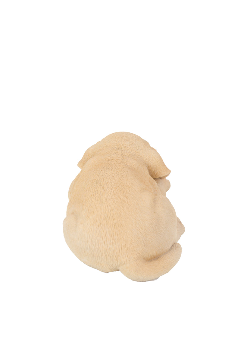 Pet Pals - Labrador Puppy Sleeping - Yellow Statue HI-LINE GIFT LTD.