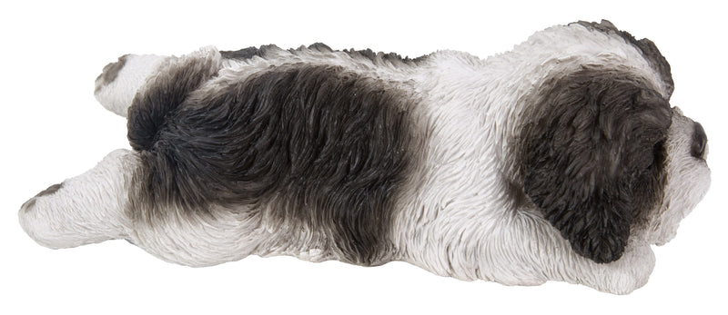 Black/White Shih Tzu Puppy Sleeping Hi-Line Gift Ltd.