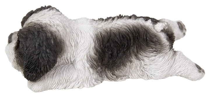 Black/White Shih Tzu Puppy Sleeping Hi-Line Gift Ltd.