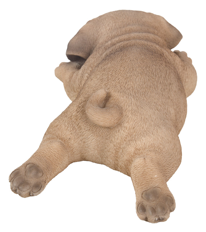 Pug Puppy Sleeping Brown Statue HI-LINE GIFT LTD.