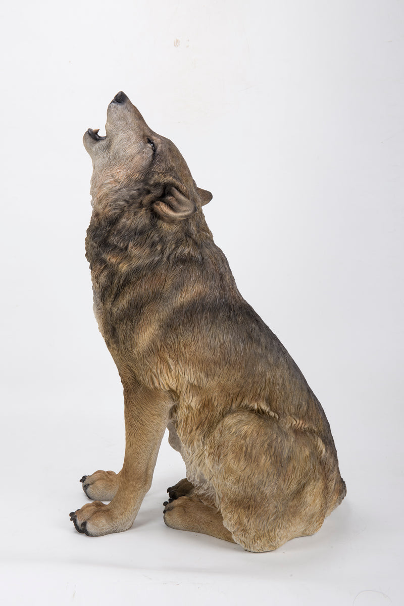 Large Wolf Statue Hi-Line Gift Ltd.