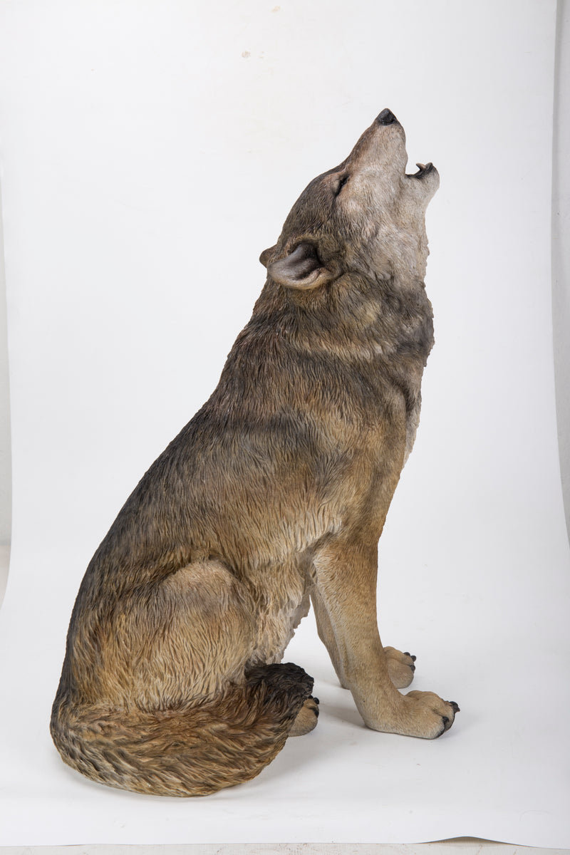 Large Wolf Statue Hi-Line Gift Ltd.